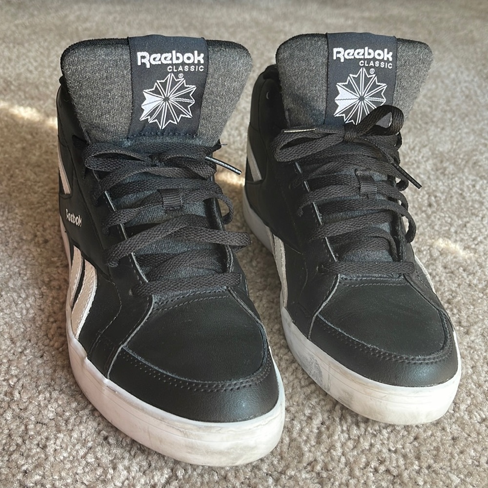Leather hightop Reeboks